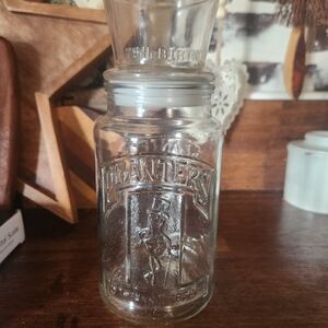 Vintage 1981 Planters Peanuts 75th Birthday Jar